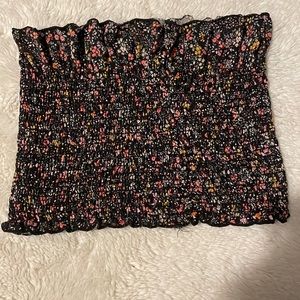 Forever 21 strapless crop top